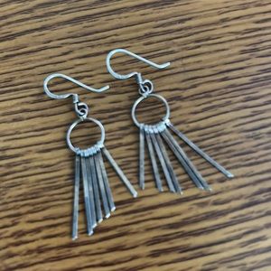 Sterling Silver Southwestern Handcrafted Artisan Earrings